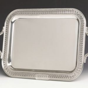 Tray, Silver Plate Rectangular