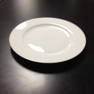 CHINA, DINNER PLATE 10"-WHITE