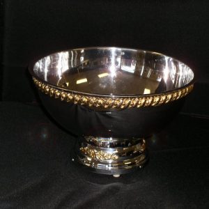 Punch Bowl (Gold Trimmed Stainless)