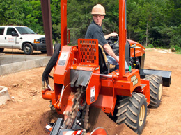 Trencher, RT45 Ditchwitch Tractor