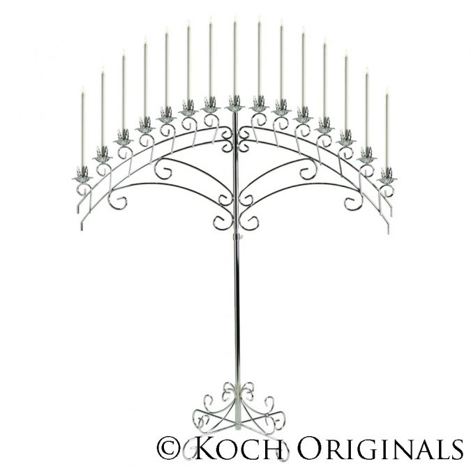 Candelabra (15 Branch Fan) Equipment Rental Plano