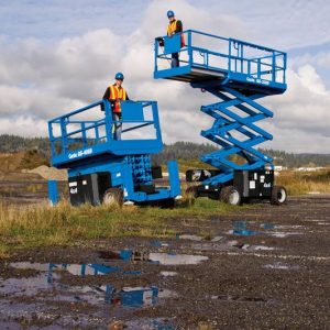 Lift, Scissor ROUGH TERRAIN 40' Genie Lift GS-4069 RT